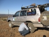 Let your tyre pressures down 