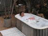 Relaxing in a bath